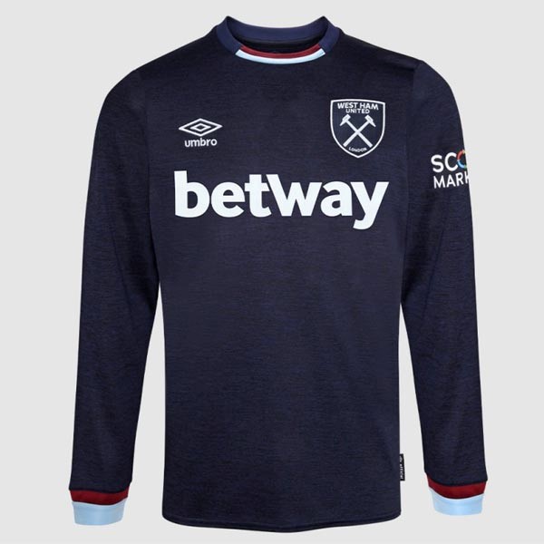 Authentic Camiseta West Ham United 3ª ML 2021-2022